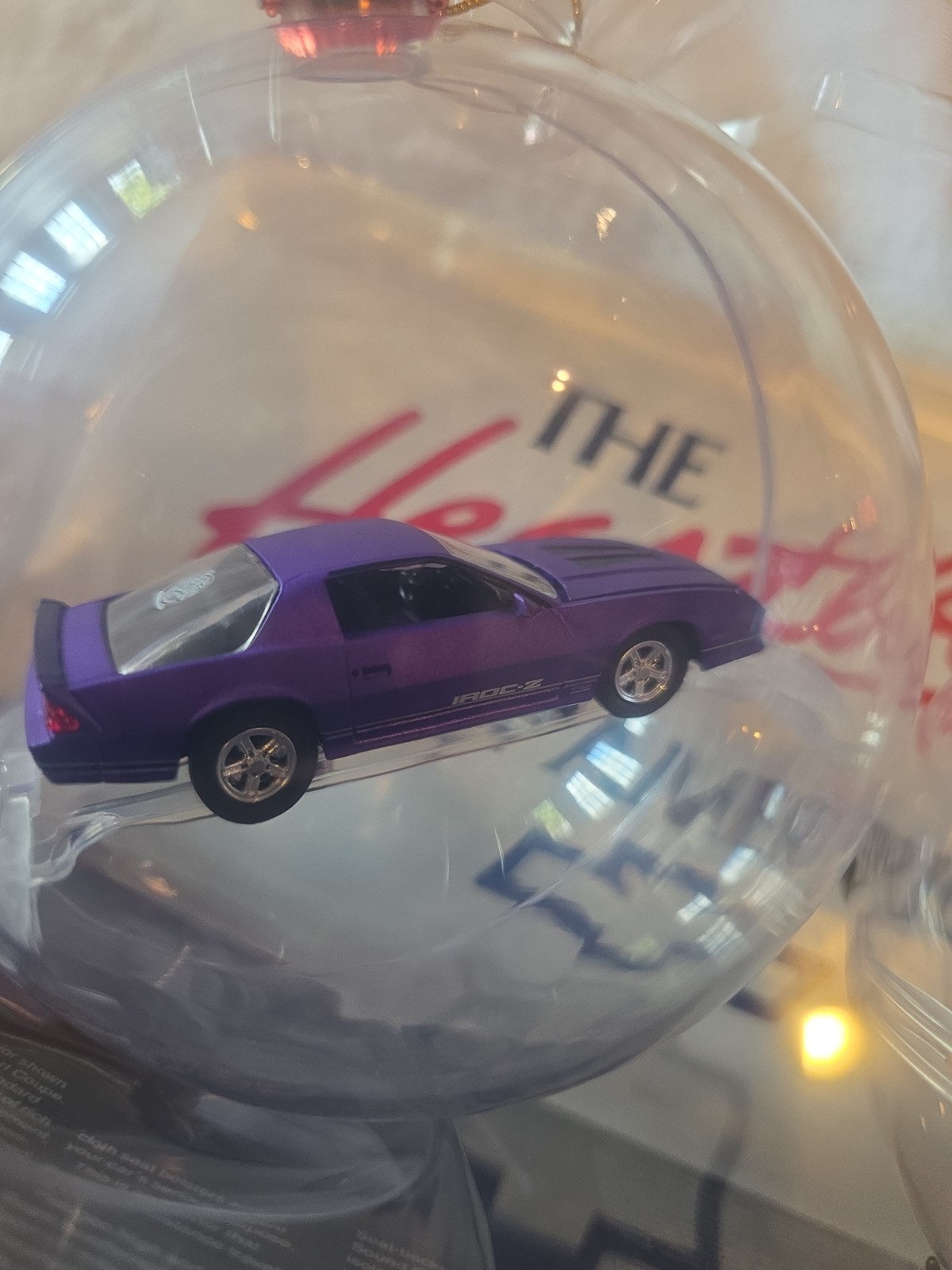 2022 1985 Chevrolet Camaro IROC-Z Christmas Ornament Walmart Exclusive 1/64 Set