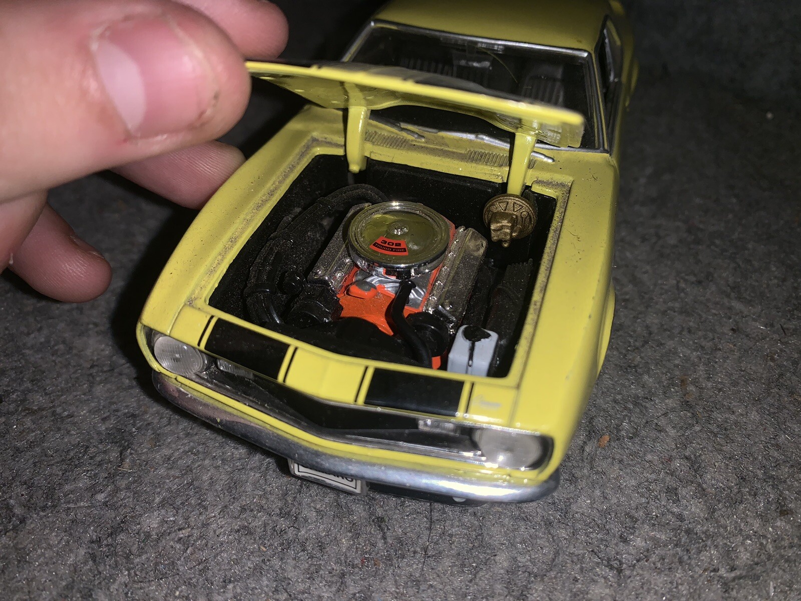 1968 Camaro Z28 1/24 Scale Die Cast and Plastic Model Car (Lot #1054A)