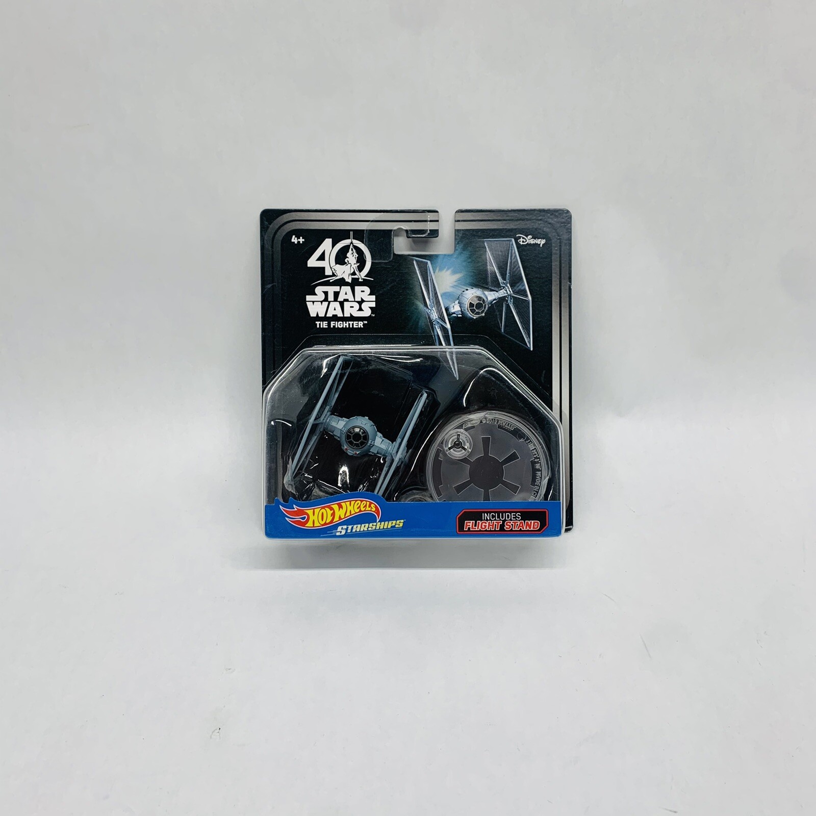 ✨✅ Hot Wheels Starships Star Wars 40th Anniversary Tie Fighter With Stand