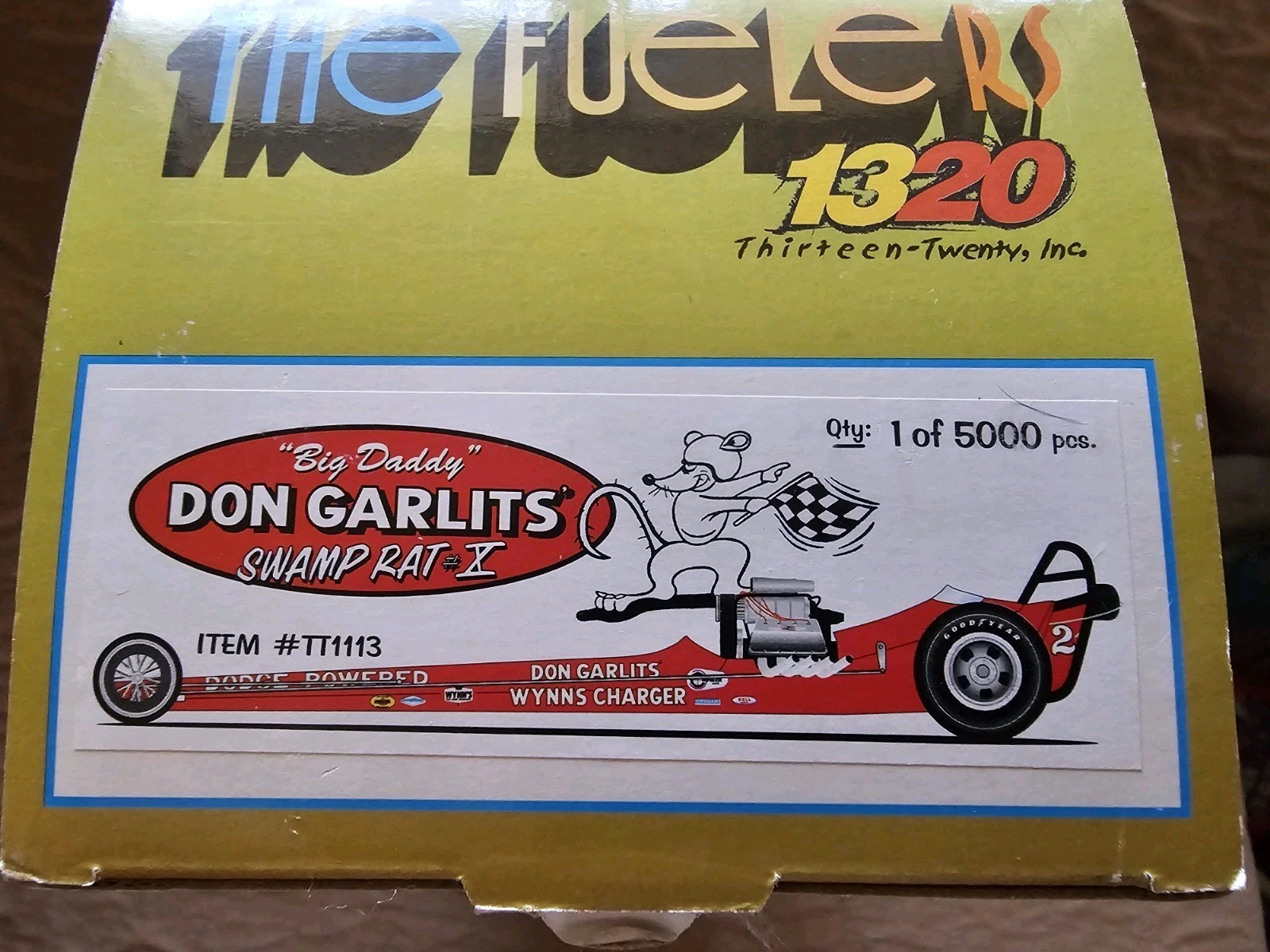 1320 The Fuelers 1:24 Swamp Rat X Don Garlits 1966 Dodge Top Fuel Dragster