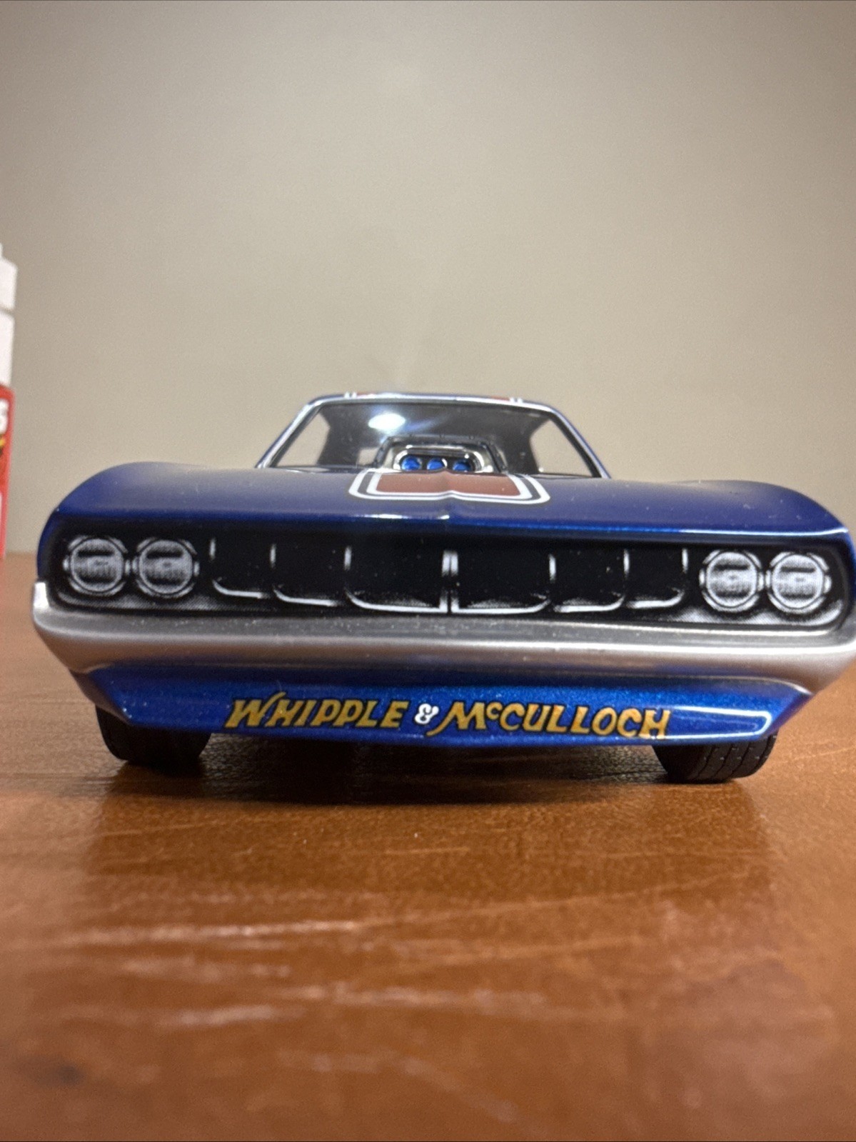 RARE 1320 THE FLOPPERS 1971 PLYMOUTH CUDA “WHIPPLE & McCULLOCH” 1:24 SCALE