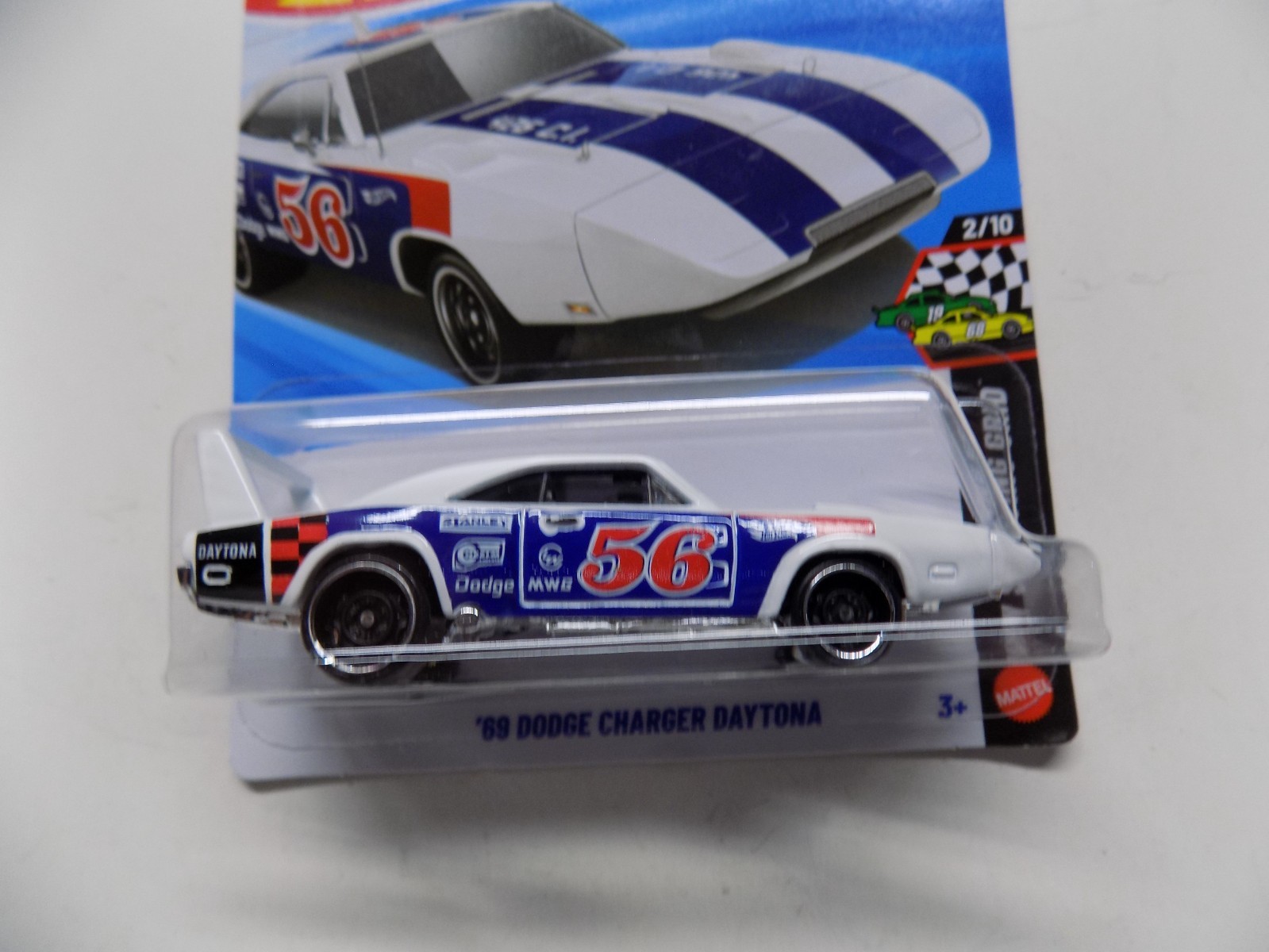Hot Wheels – 2026 KROGER SPECIAL COLOR – WHITE ’69 DODGE CHARGER DAYTONA