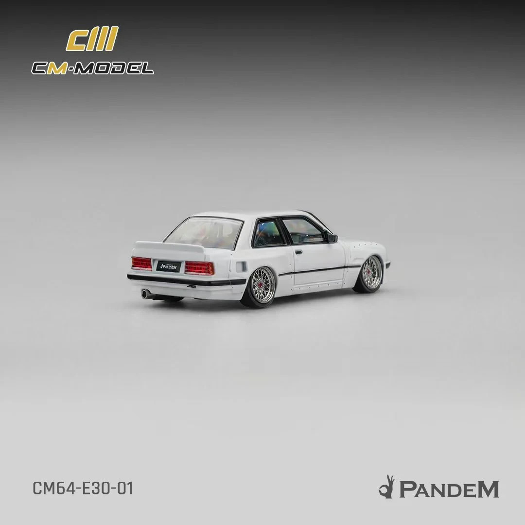 CM-Model 1:64 Pandem BMW M3 E30 – Pearl White