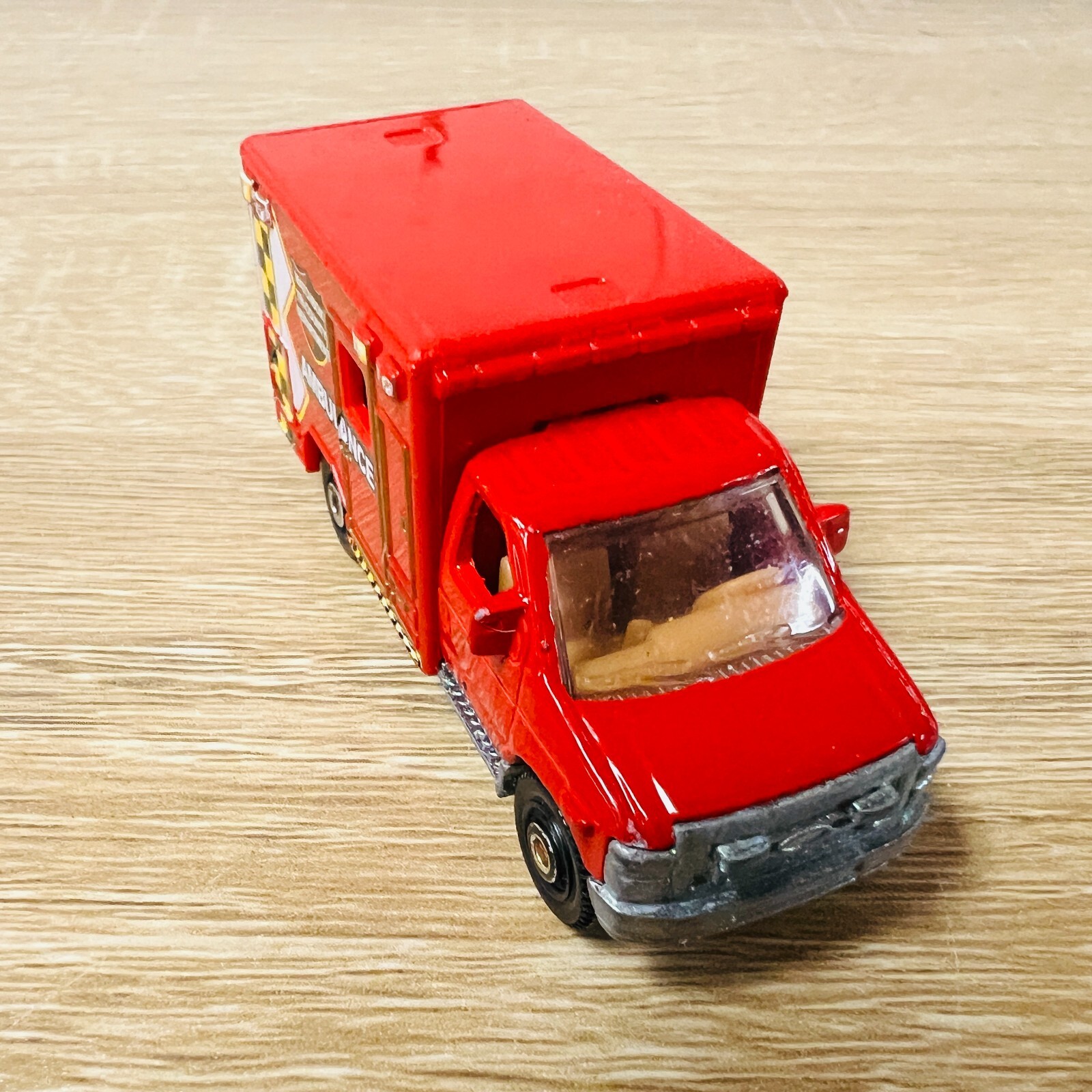 Ford E350 Ambulance 2009 MB771 Heroic Rescue 2014 Red Yellow Checker