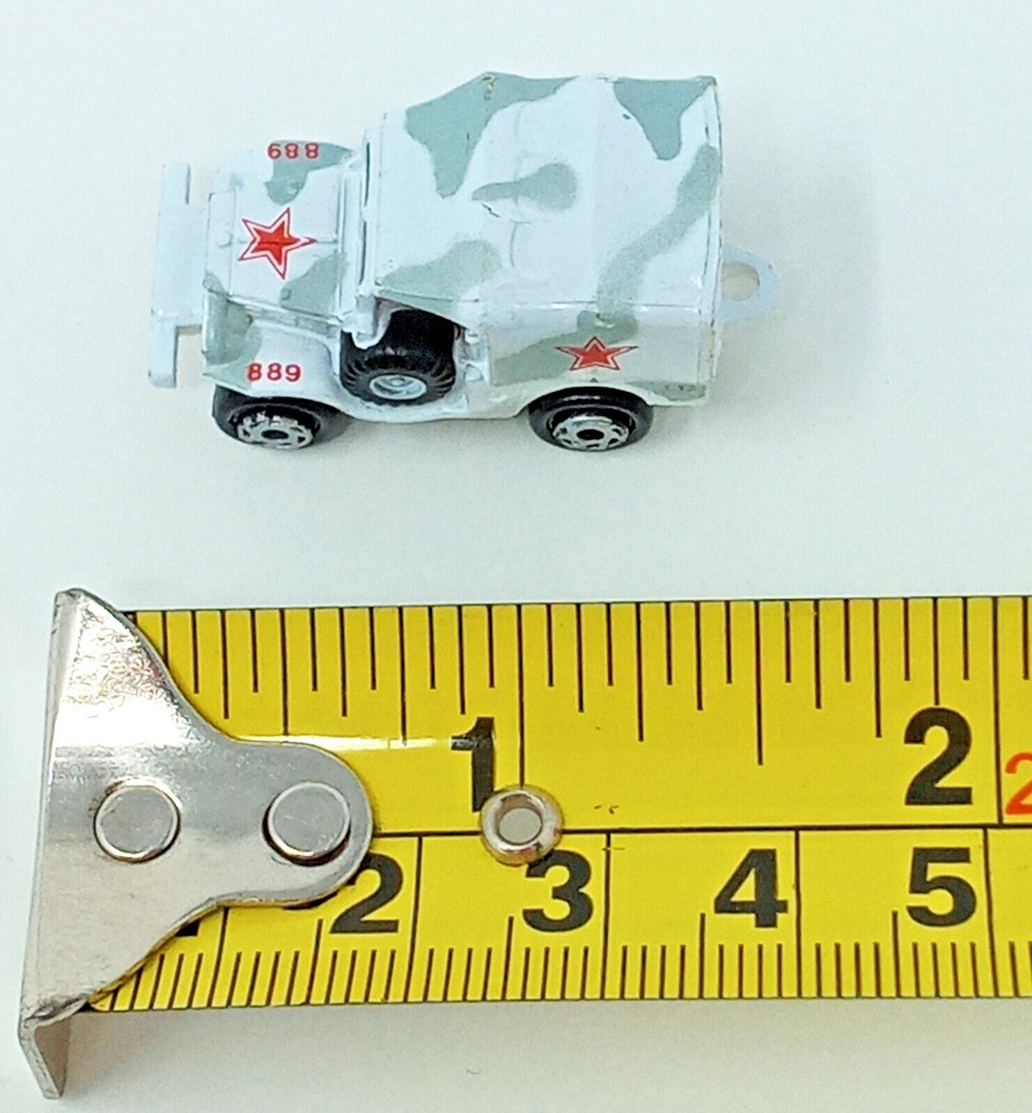 Micro Machines Galoob 1989 CCCP USSR Military Truck covered Soviet Russia 889