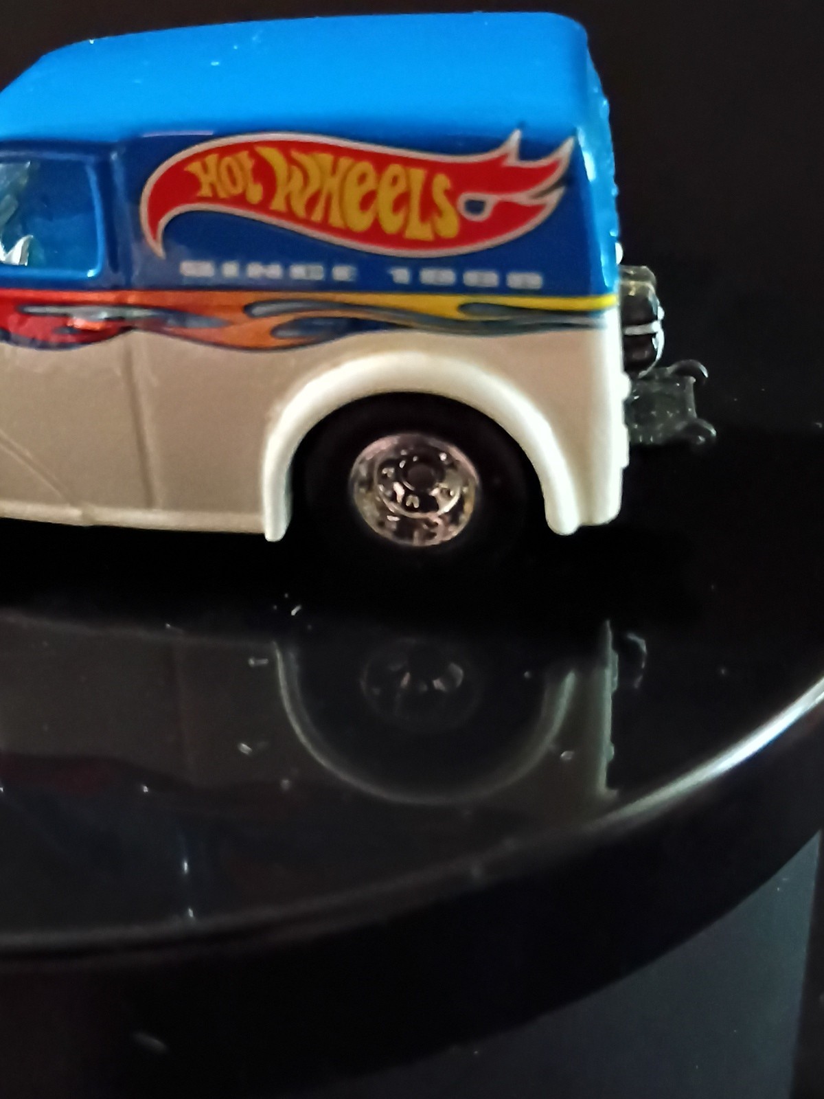 🔥🔥🔥🔥Hot Wheels Rod Custom Ford Anglia Panel Delivery Van Blue HW Logo 🔥🔥🔥