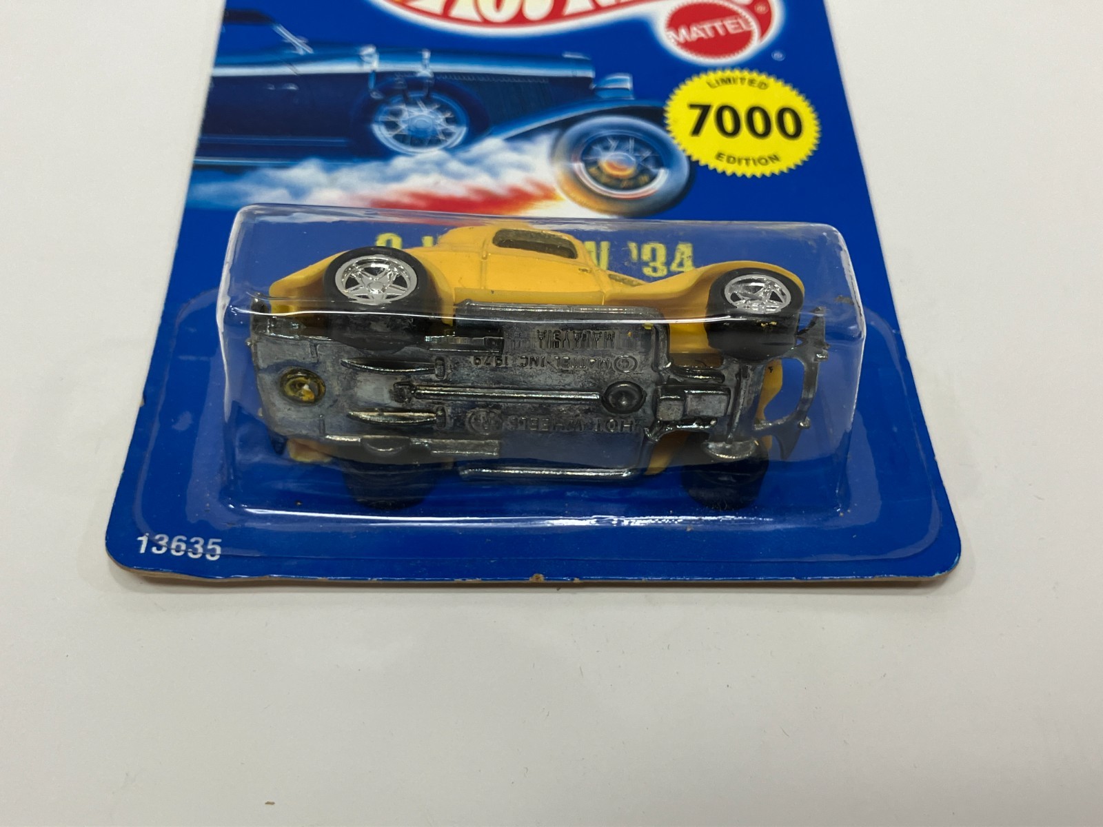 Hot Wheels 3-WINDOW ’34 Limited Edition /7000 Early Times Hemet