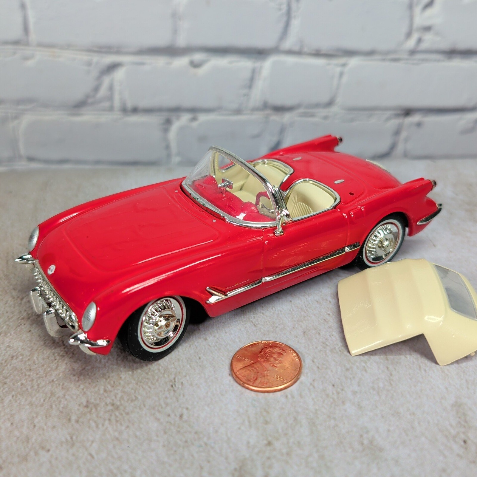 Action Performance 1953 Chevrolet Corvette Red 1:32 Diecast Model Removable Top