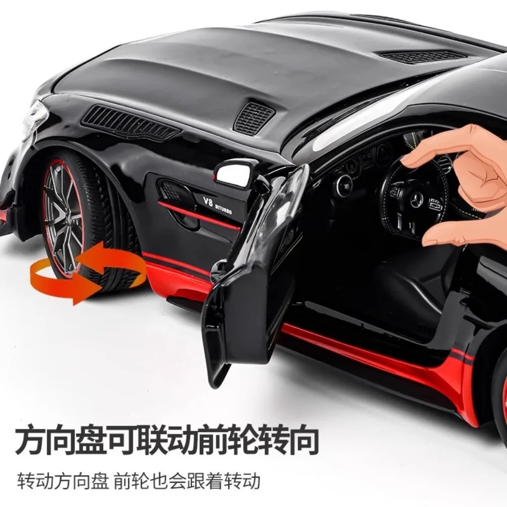 1:18 Mercedes-AMG GT-R Diecast Model Car – Luxury Sports Collectible, Detailed