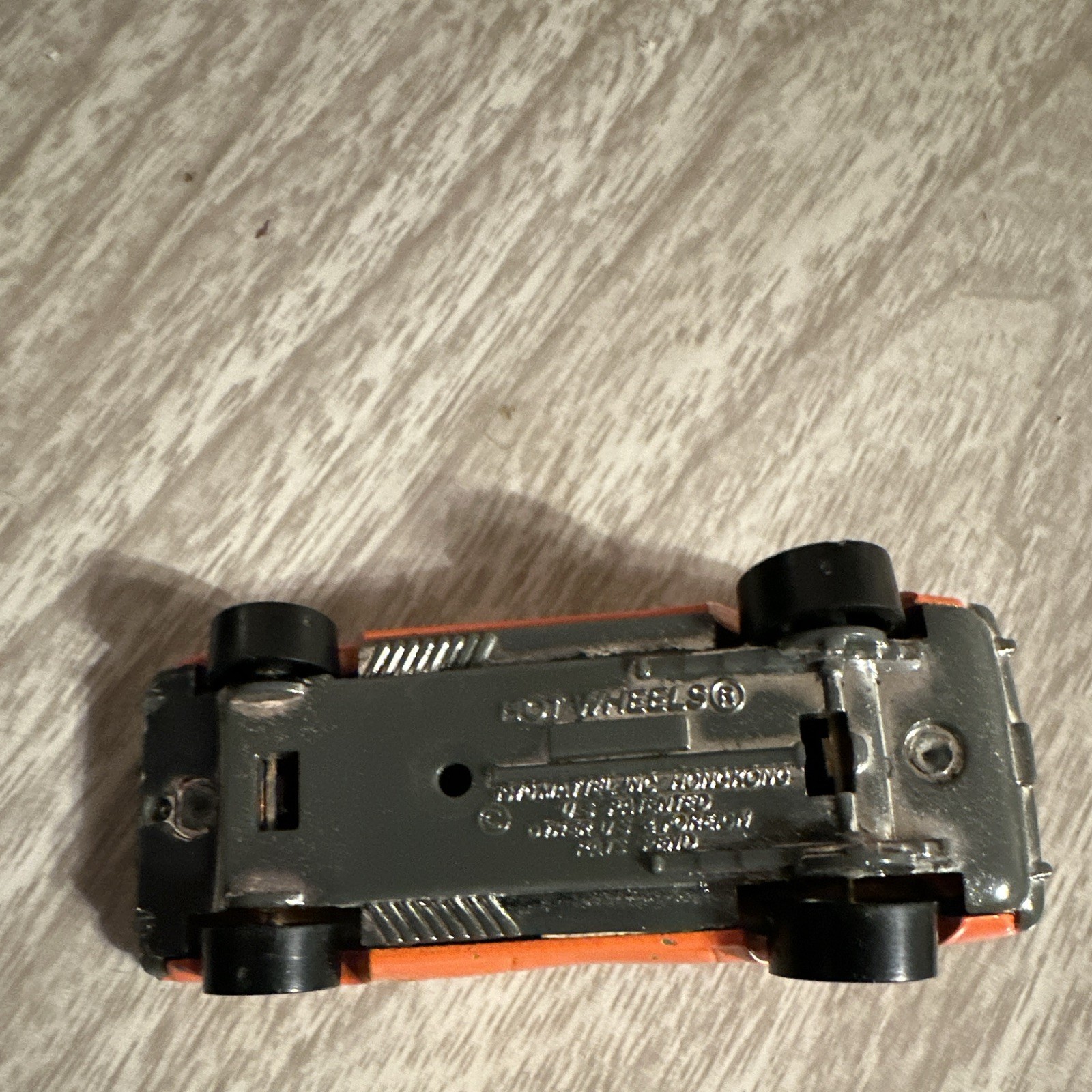 Vintage Hot Wheels DIXIE CHALLENGER DODGE 426 Hemi Orange