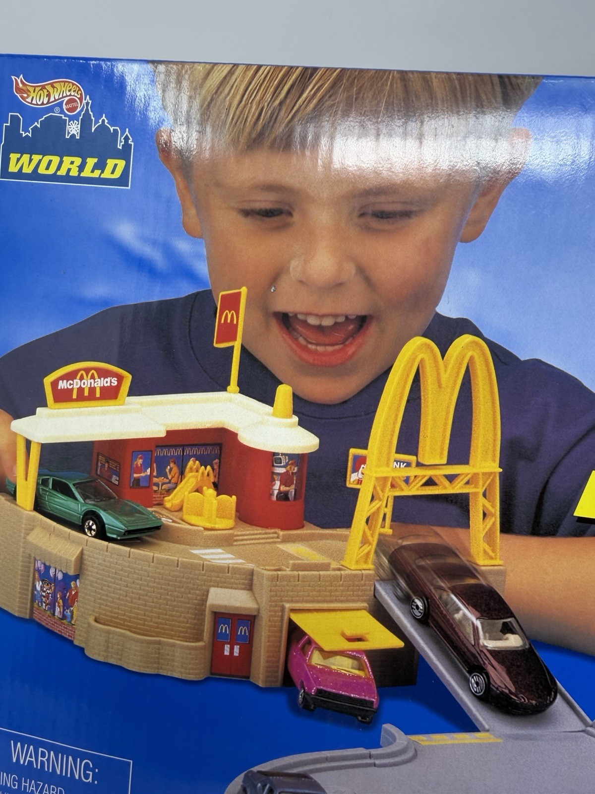 🔥 Hot Wheels McDonald’s Deluxe Playset 65850 – 1990s Vintage – NEW & SEALED! 🔥
