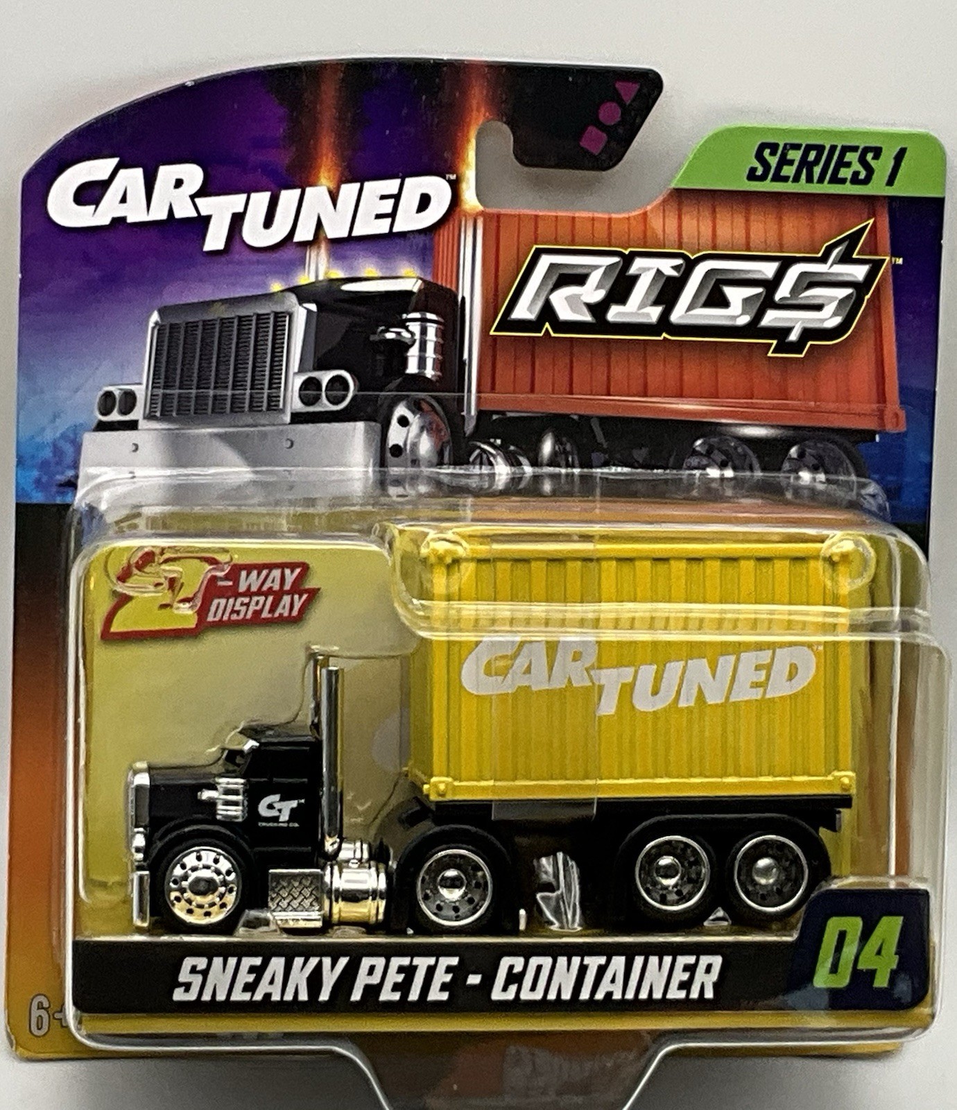 new Car Tuned Rigs Container Series 1 lot of 4 = different colors