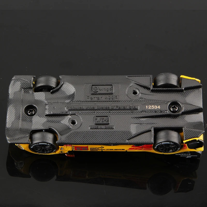 Bburago 1:64 Ferrari 499P 83# 51# Alloy Car Model Racing Diecast Vehicles Toy