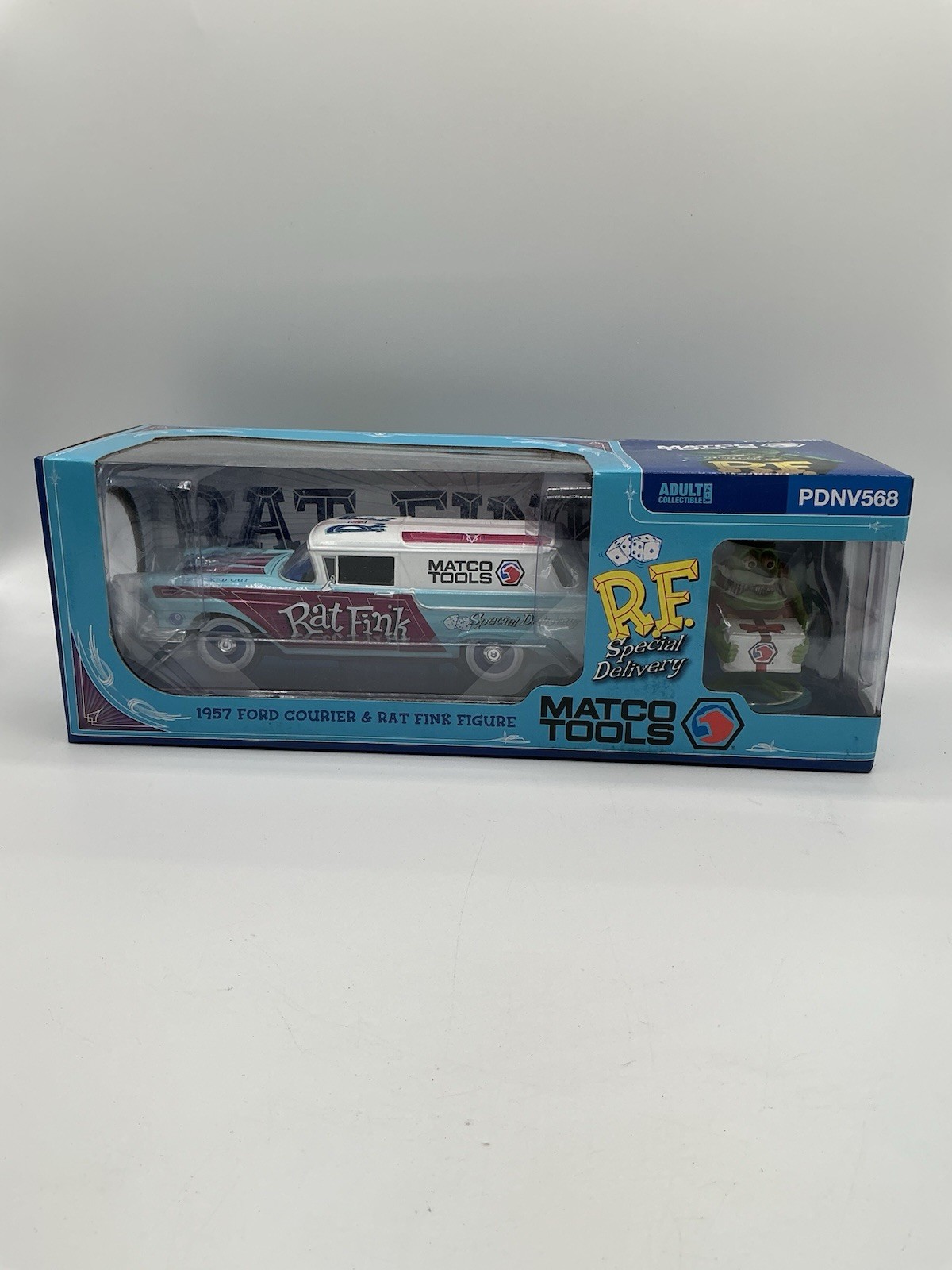 Matco Tools 1957 Ford Courier Rat Fink R.F.Special Delivery 1:18 Diecast Car-X 2