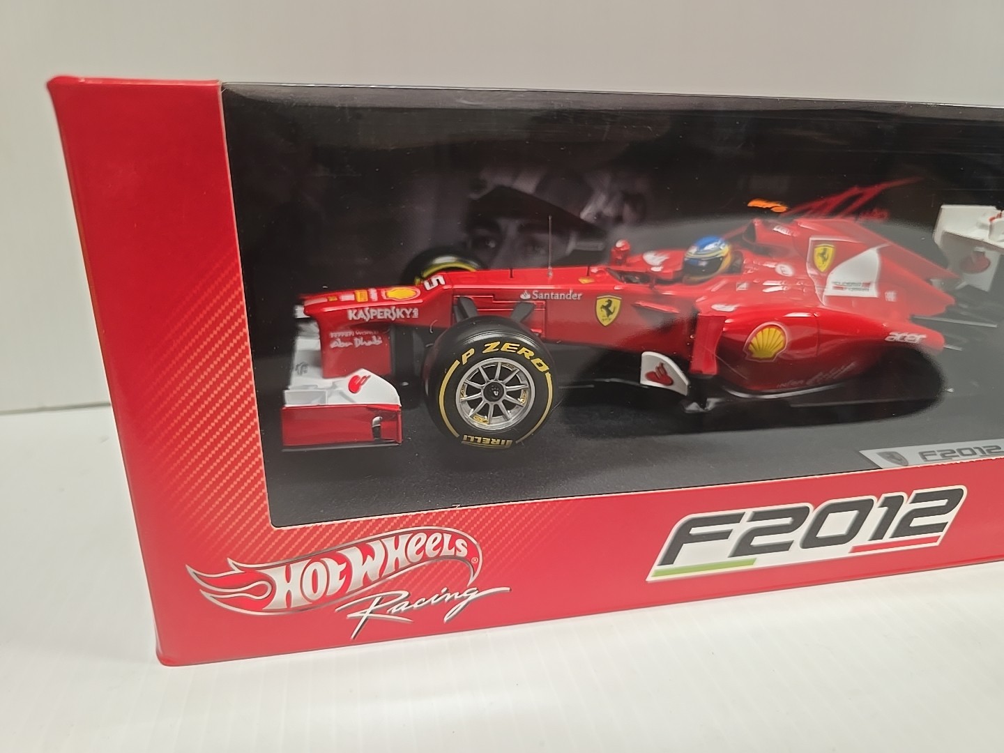 Hot Wheels Racing 1:18 Ferrari Formula 1 F. Alonso F2012 New Sealed X5520