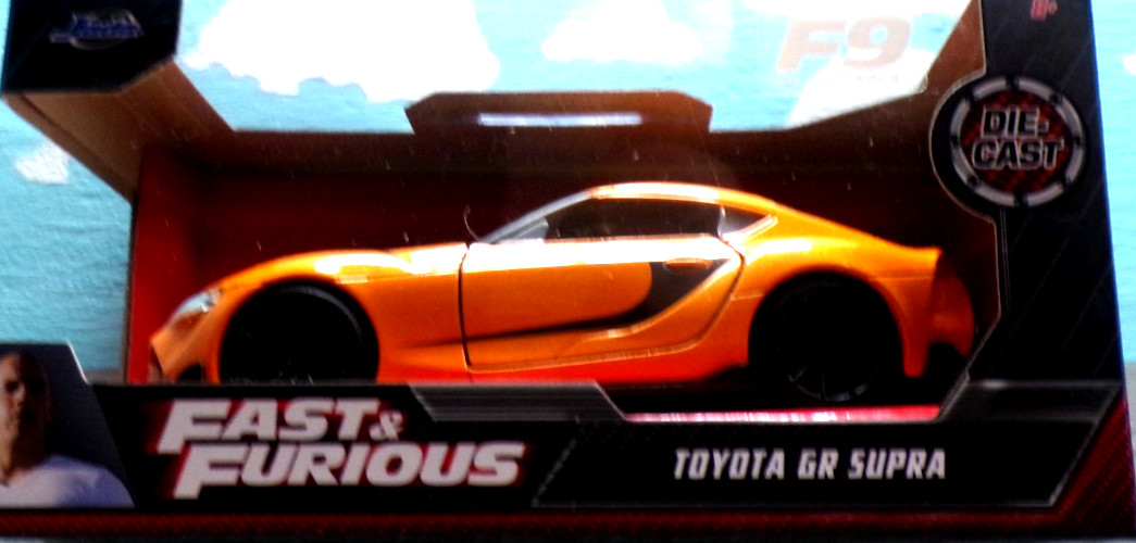 Jada Toys Fast & Furious Toyota GR Supra 1:32 Scale Metal Rubber Plastic Parts!