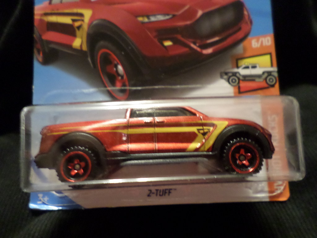 HW HOT WHEELS 2019 HW HOT TRUCKS #6/10 2-TUFF RED HOTWHEELS VHTF