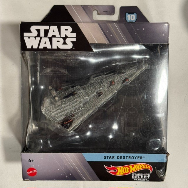 STAR WARS HOT WHEELS SELECT STARSHIPS Various Mattel Ships Die-Cast Metal