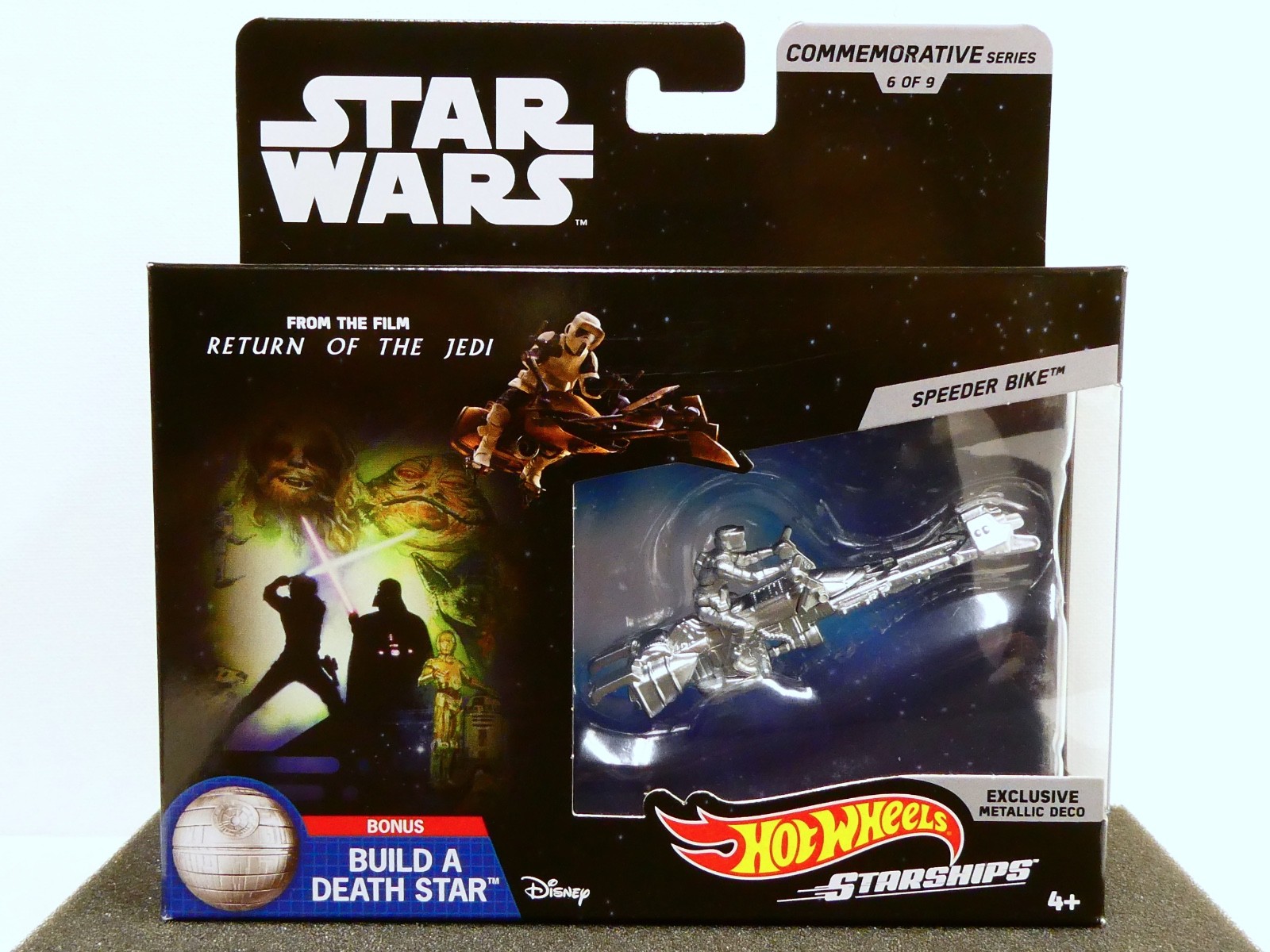 Hot Wheels Starships Star Wars Commemorative 1-9 Build The Death Star Set (9pc.)