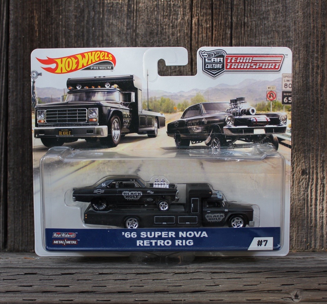 Hot Wheels Team Transport ‘66 Nova & Retro Rig