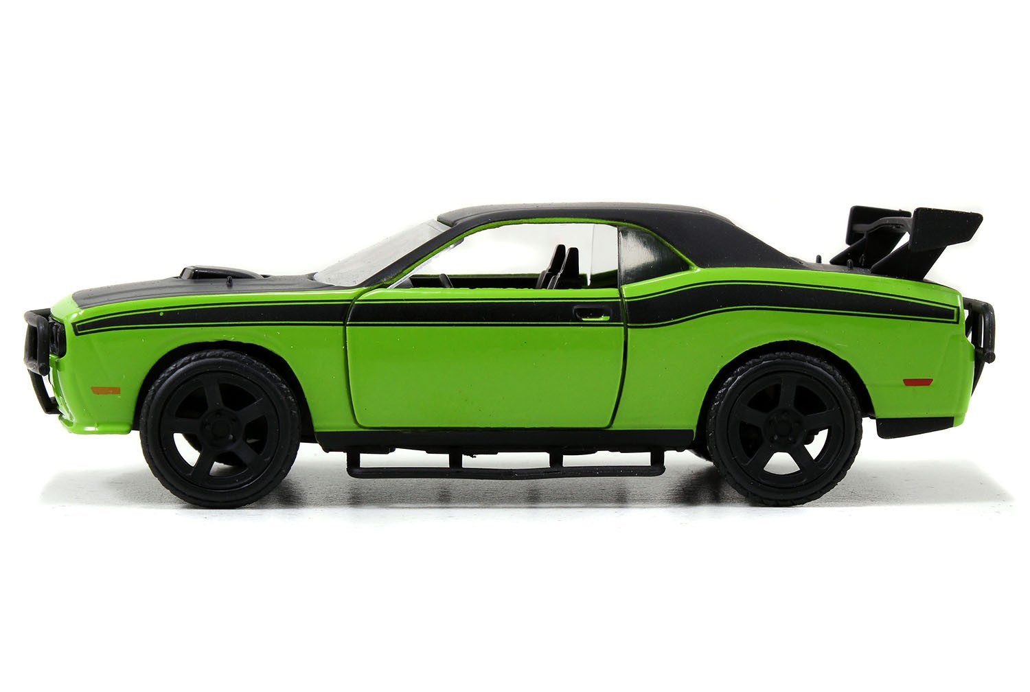 DODGE CHALLENGER SRT8 GREEN FAST & FURIOUS 25 YEARS 1/32 DIECAST BY JADA 97140