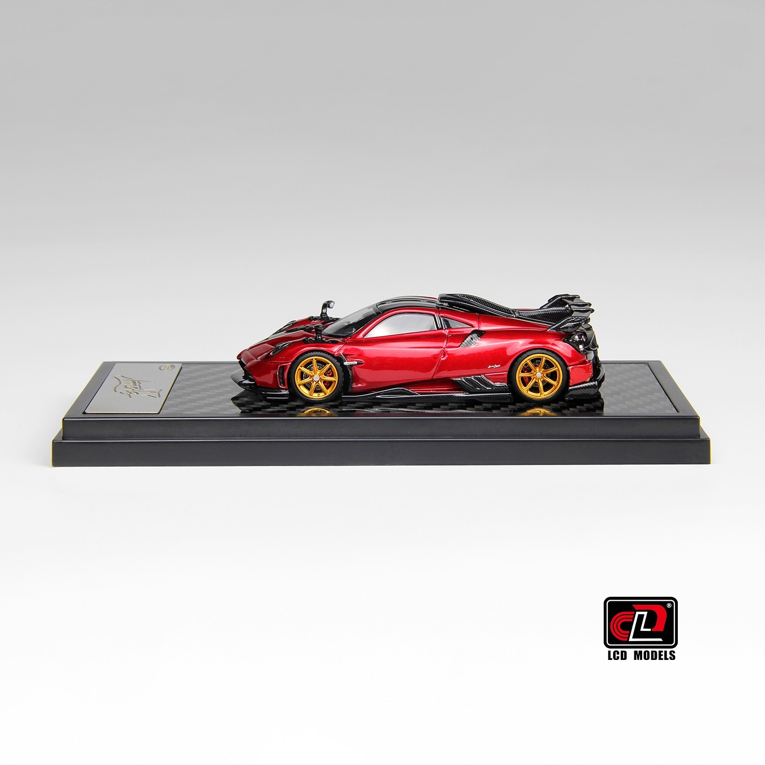 LCD Models 1:64 Pagani Imola Coupe Red – Diecast Model