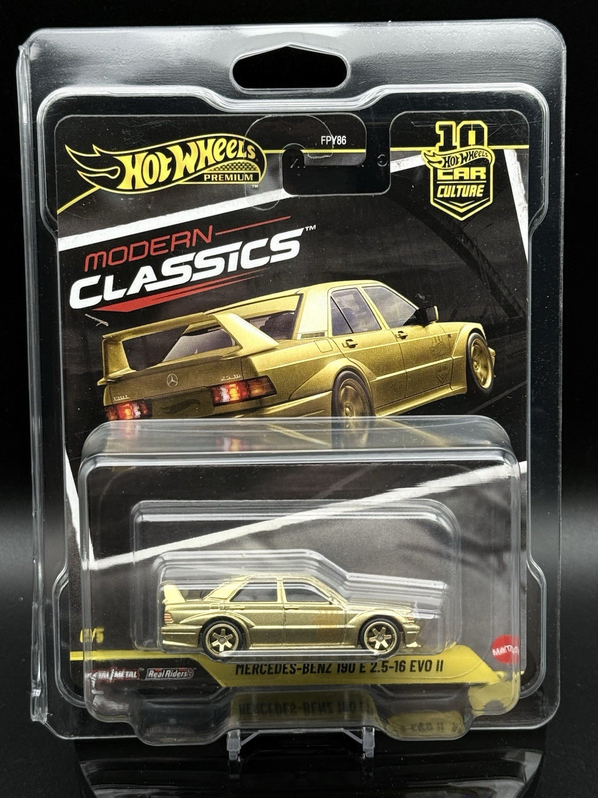 Hot Wheels Mercedes-Benz 190 E 2.5-16 EVO II Golden Chase Modern Classics Rare