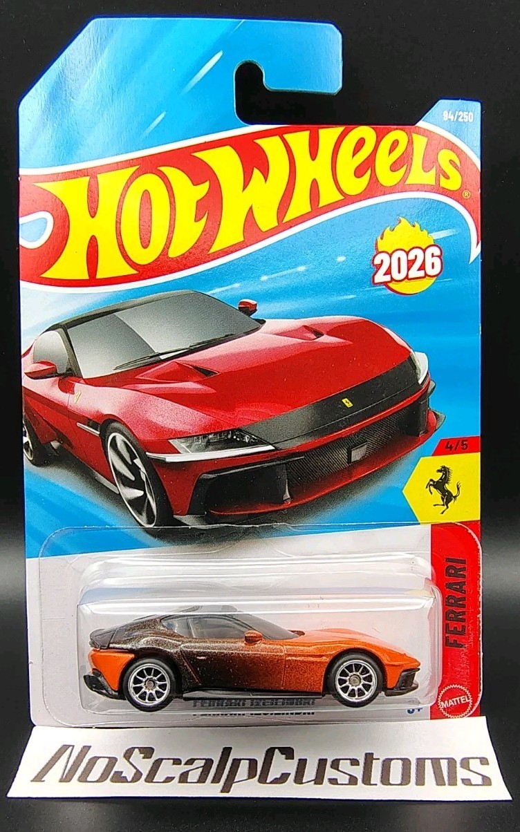 *Custom Hot Wheels* Ferrari 12Cilindri “Blkxorg” By NoScalpCustoms