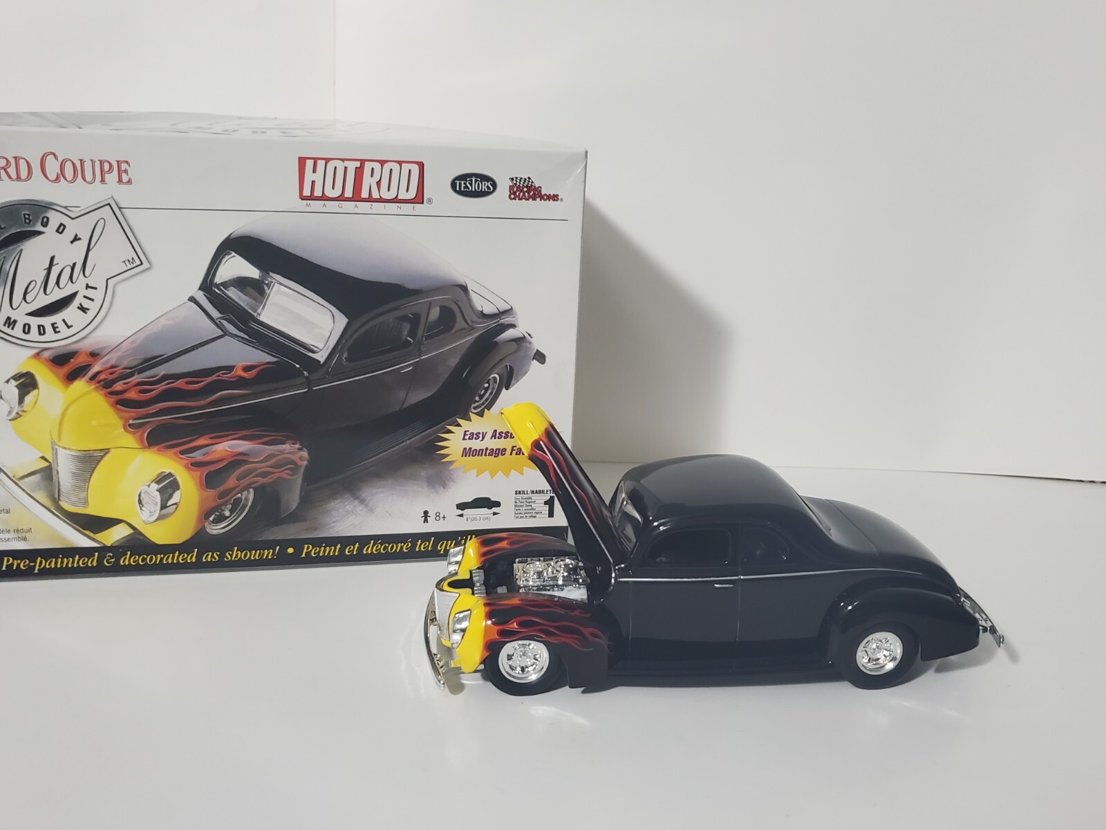1-24 Testors Die Cast Metal 40 Ford Coupe New Build Super Nice
