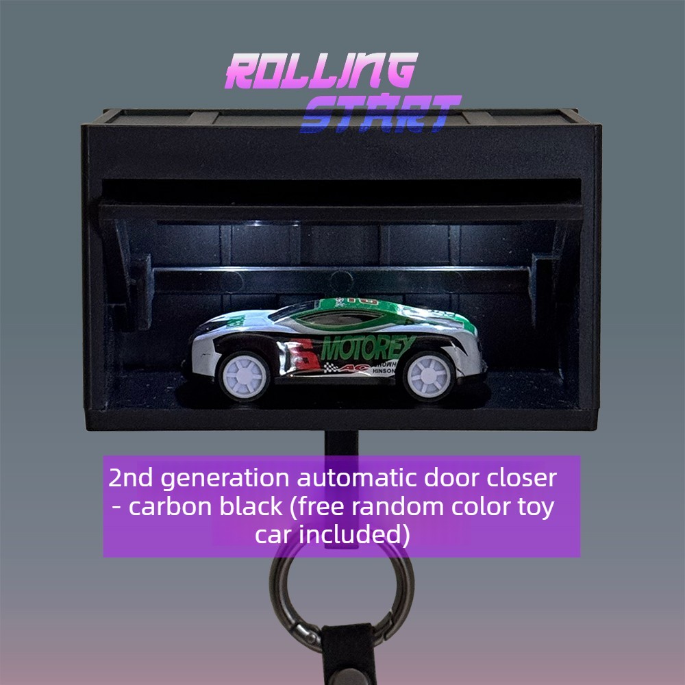 1:64 Diorama Induction Light Garage Model Key Holder Car Key Rack Display Model
