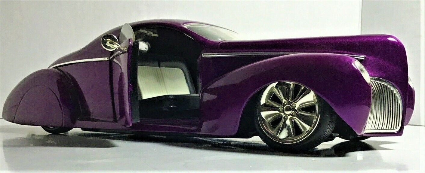 Hot Rod Custom Built Dream Car Classic Race 1 18 Carousel Purpl gt 24 12