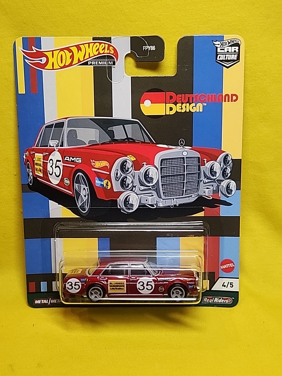 2020 Hot Wheels Mercedes-Benz 300 SEL 6.8 Deutschland Design Premium NIP 🔥(A5)