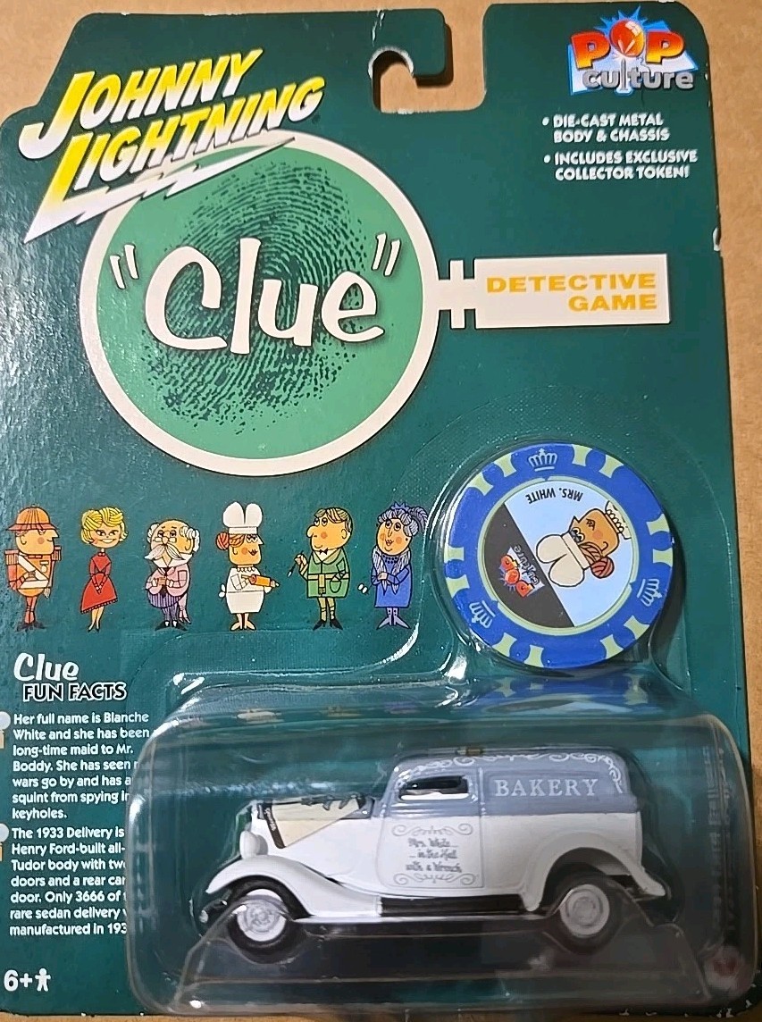 1933 ’33 FORD DELIVERY CLUE POP CULTURE R4 JOHNNY LIGHTNING DIECAST 2022