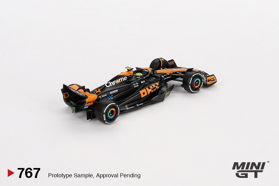 Mini GT 1:64 McLaren MCL60 #4 Lando Norris 2023 F1 2023 Japanese GP 2nd #767
