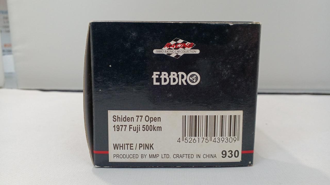 EBBRO SHIDEN 77 1/43 Diecast Model Car Collectible 13+