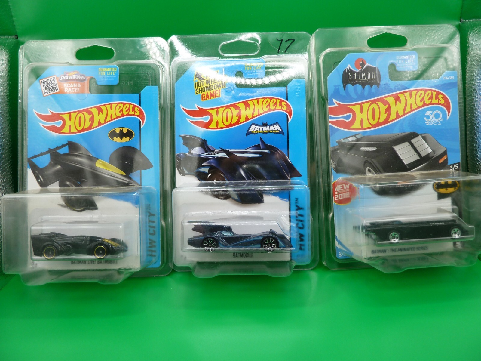 Hot Wheels Batman Cars w/cases box will contain 14 cars various years