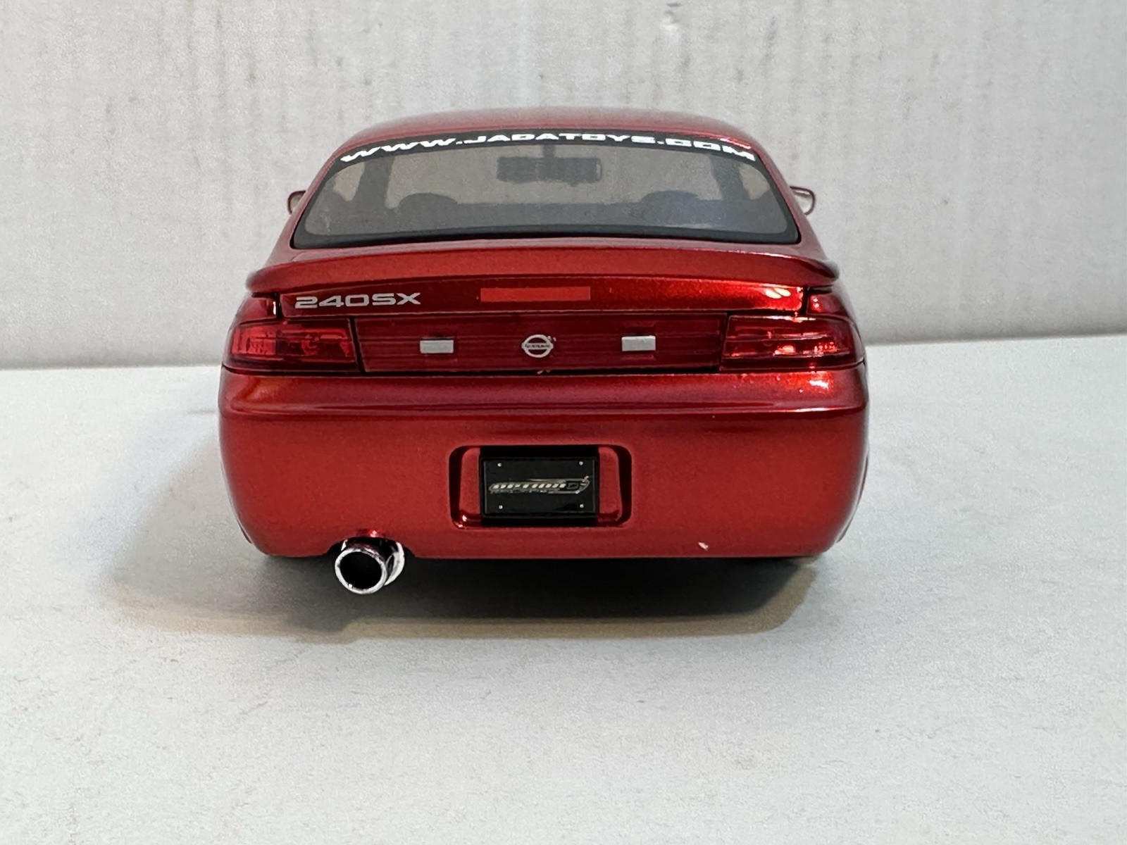 JADA OPTION D 1998 NISSAN 240SX (S-14) RED 1:24 DIECAST MODEL CAR NEW NO BOX