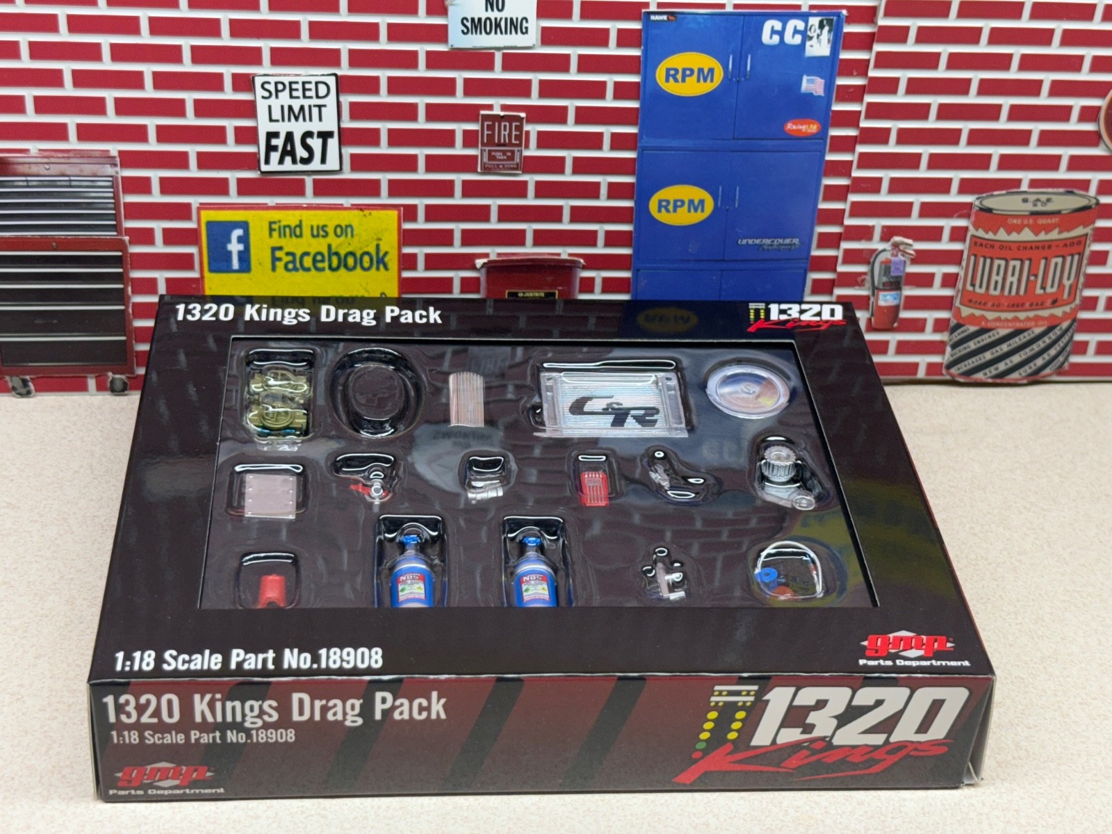 1:18 GMP 1320 DRAG KINGS ACCESSORY PACK – STOCK #18908 Brand New Pro Street