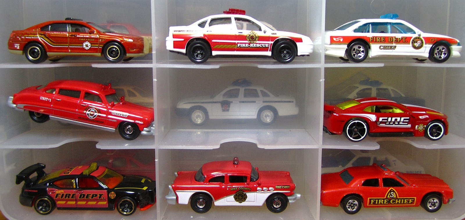 Hot Wheels Matchbox Fire Chief Fire Dept. Fire Rescue Lot of 8