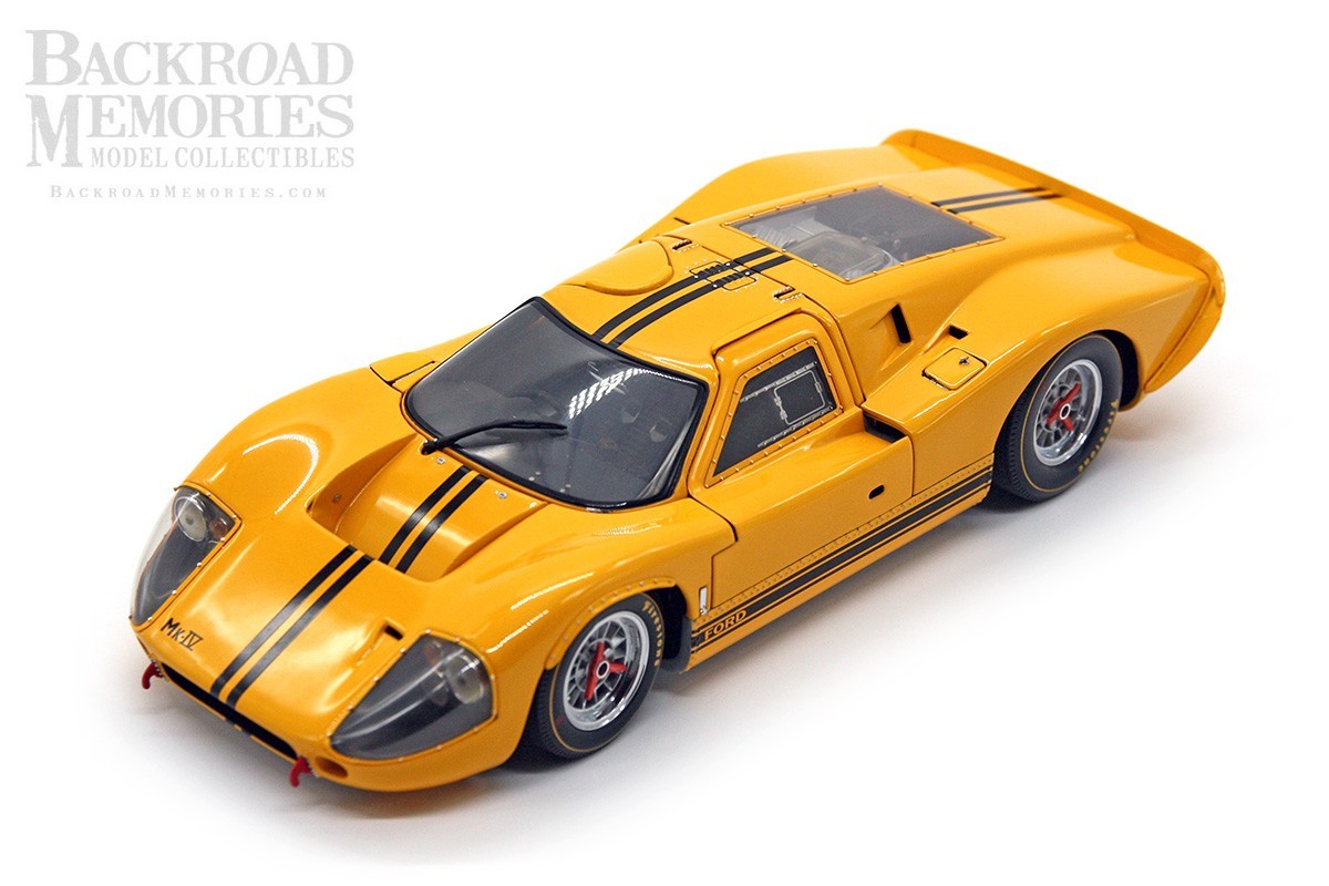 1967 Ford GT40 MKIV (1:18 ) “Le Mans 24H Test Car” Yellow Diecast (LOOSE), Exoto