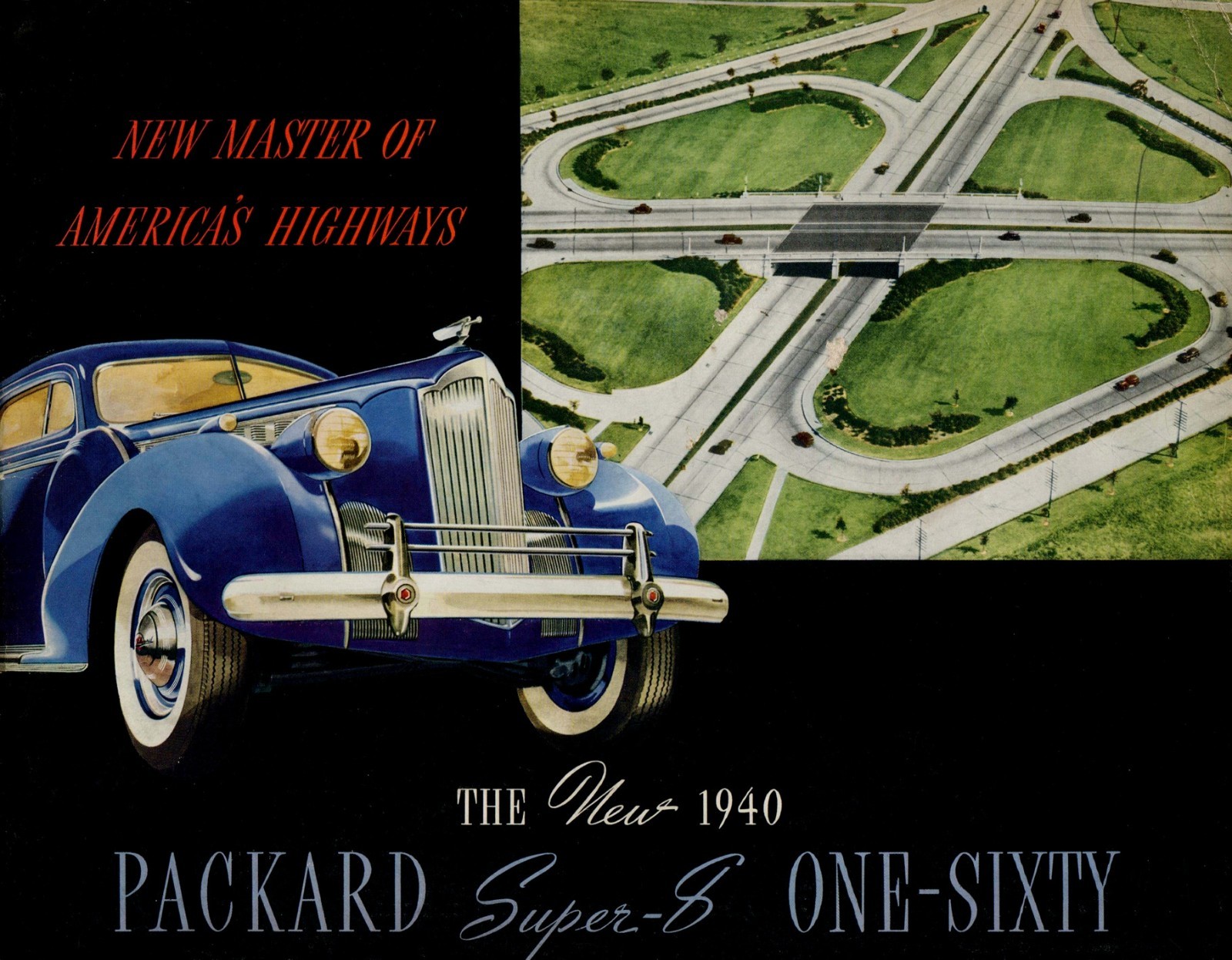 Matrix 1:43 1940 Packard Super 8 180 Sedan in Black with Darrin Bodywork LOOK!