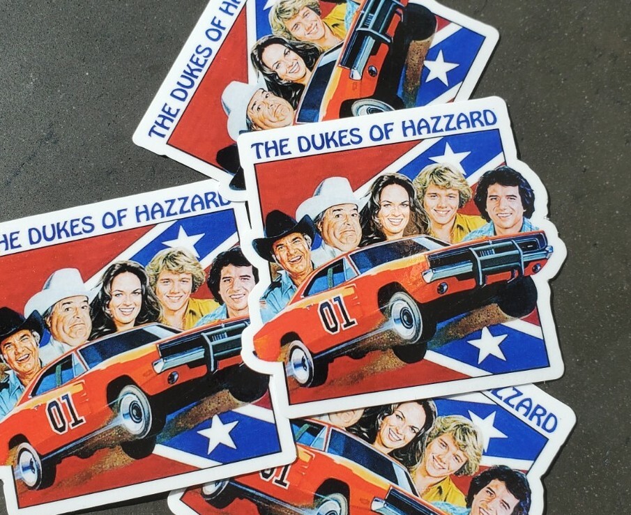Dukes Of Hazzard STICKERS VARIETY 10 PACK *WORLDWIDE 🌐SHIPPING*