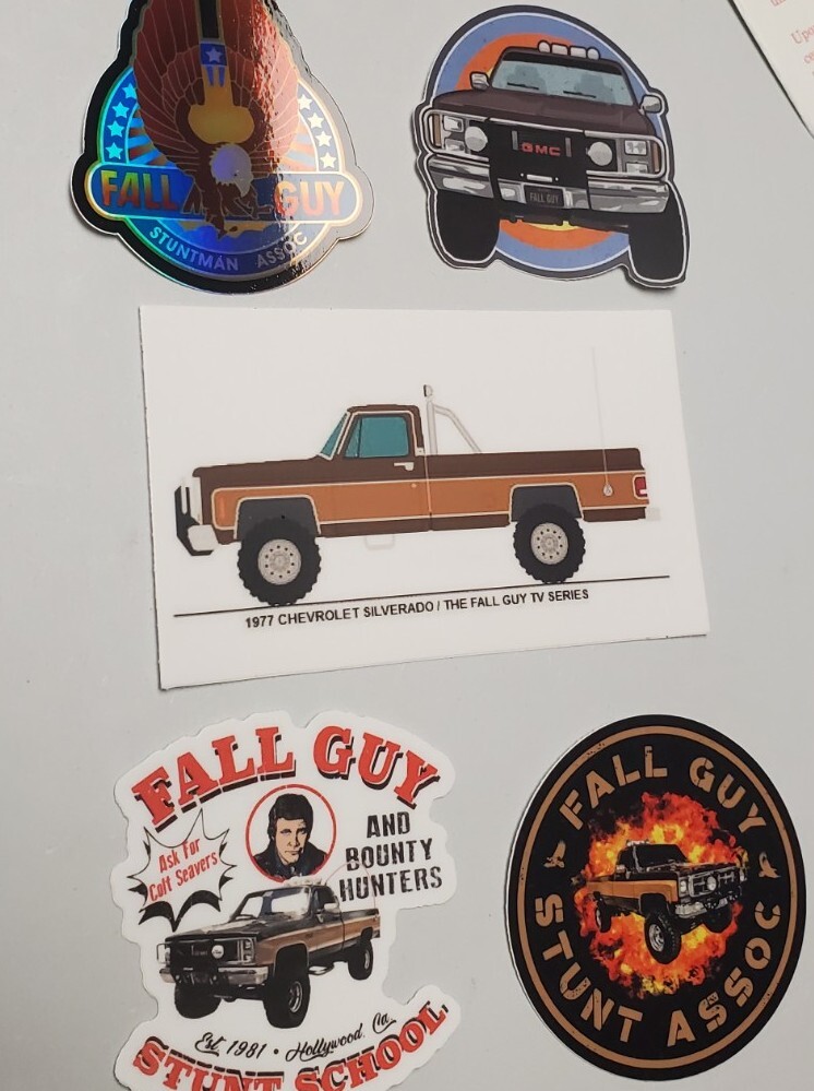 FALL GUY STICKERS VARIETY PACK (5)
