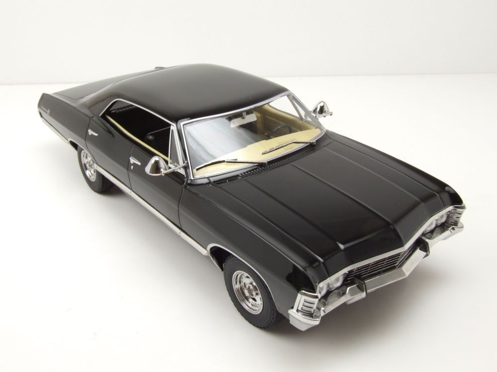 MCG 1/18 SAM & DEAN’S 1967 CHEVROLET CHEVY IMPALA IN BLACK “BABY” “SUPERNATURAL”