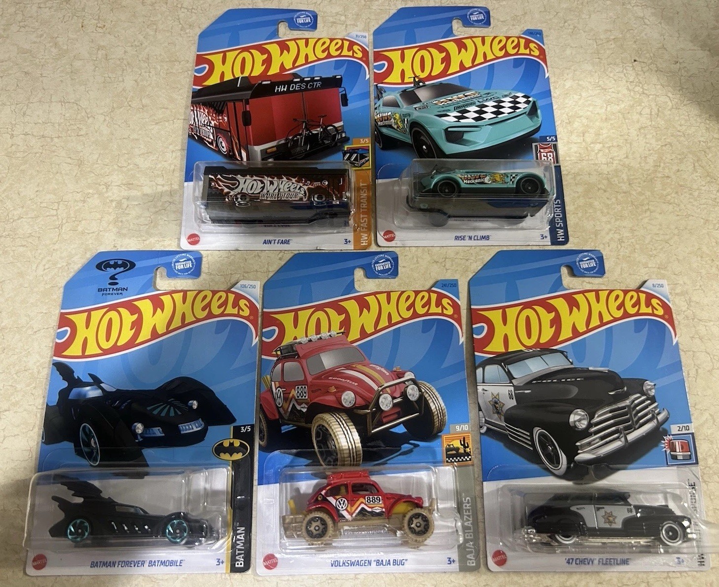 Hot Wheels🔥 Treasure Hunts🔥 Lot Of 5