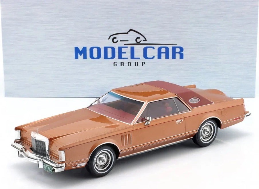 1978 Lincoln Continental Mark V Copper in 1:18 scale by MCG