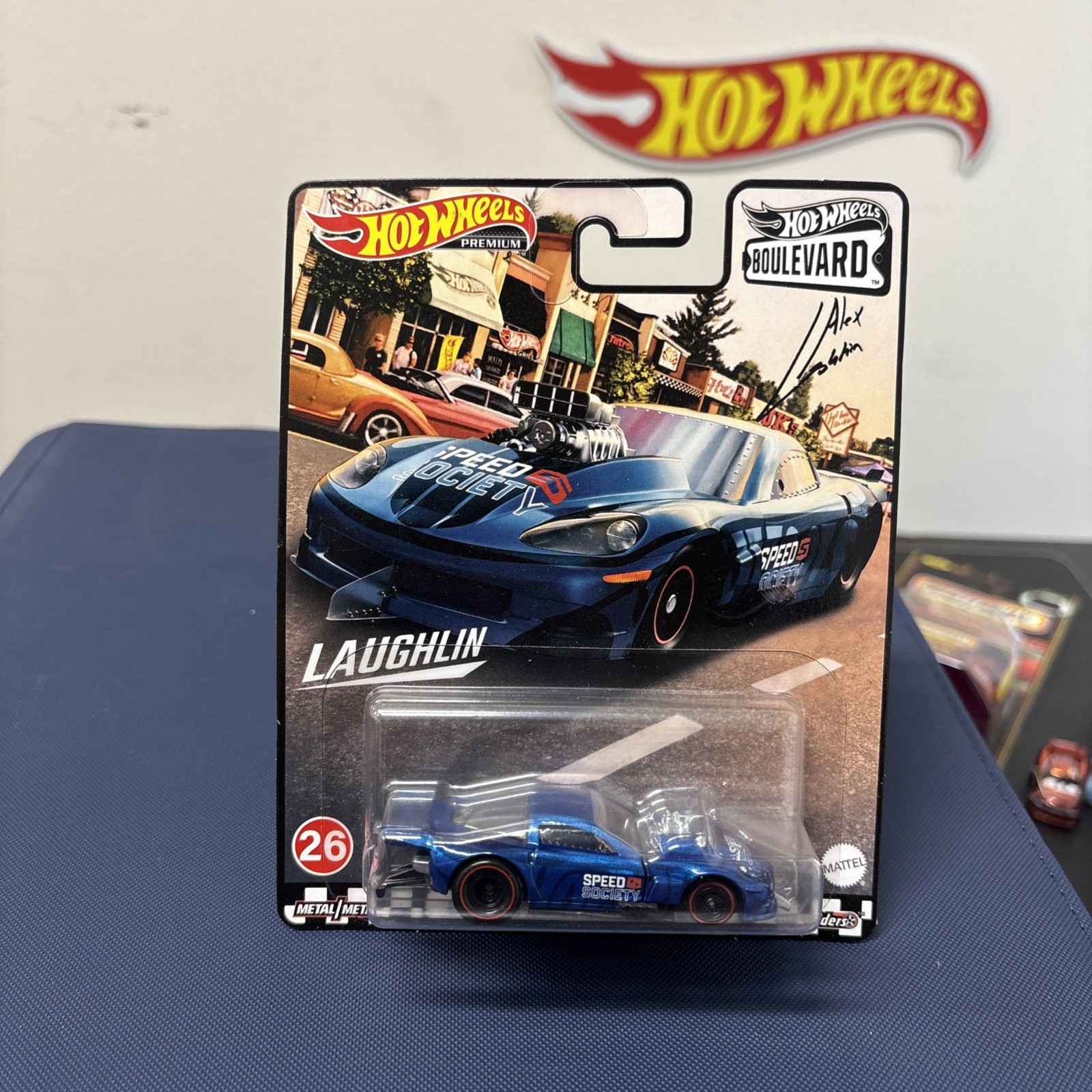 Hot Wheels 1:64 Corvette Z06 Drag Racer Diecast Car – GRL96