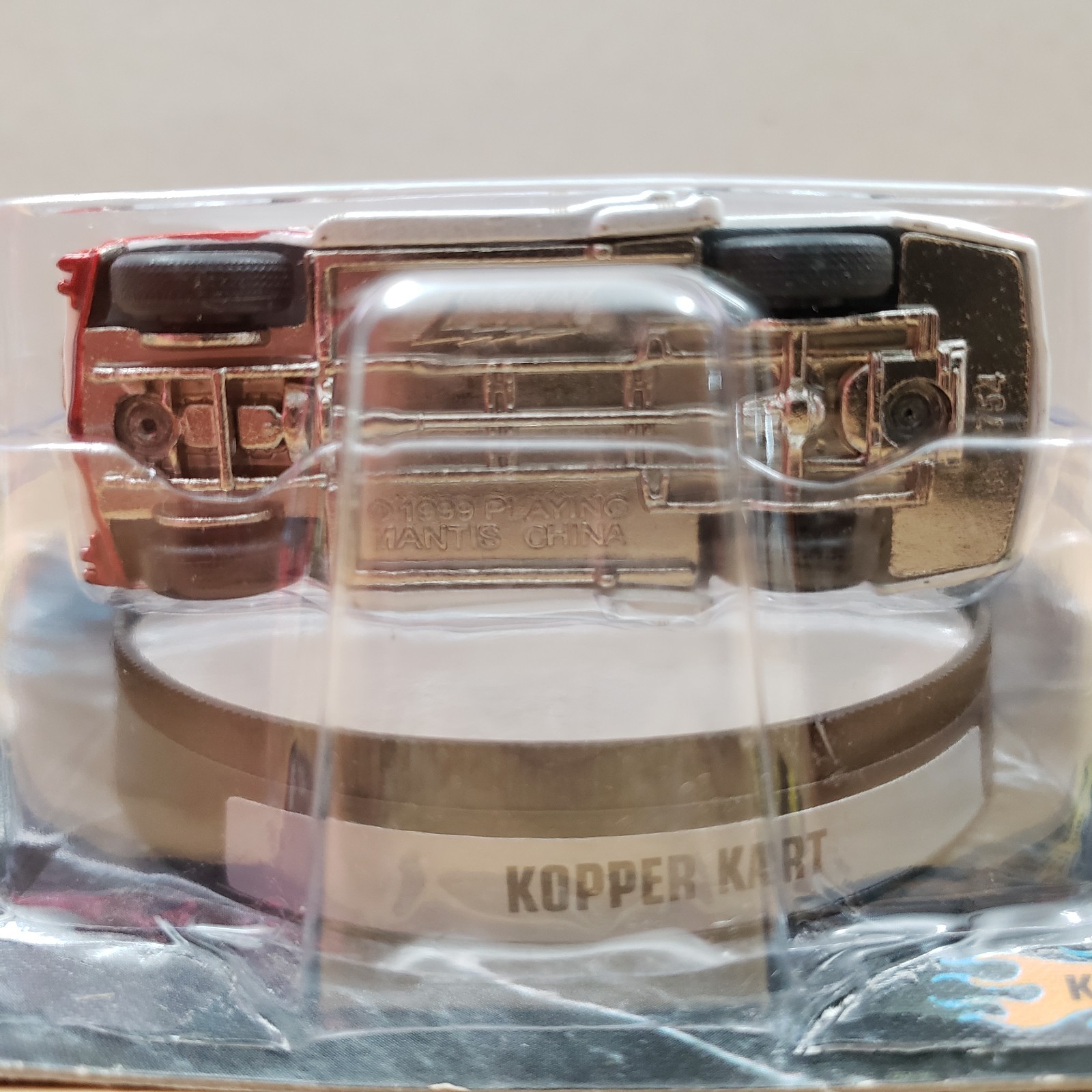 Johnny Lightning Show Rods Kopper Kart Custom Chevy Truck Mirrored Display 1:64