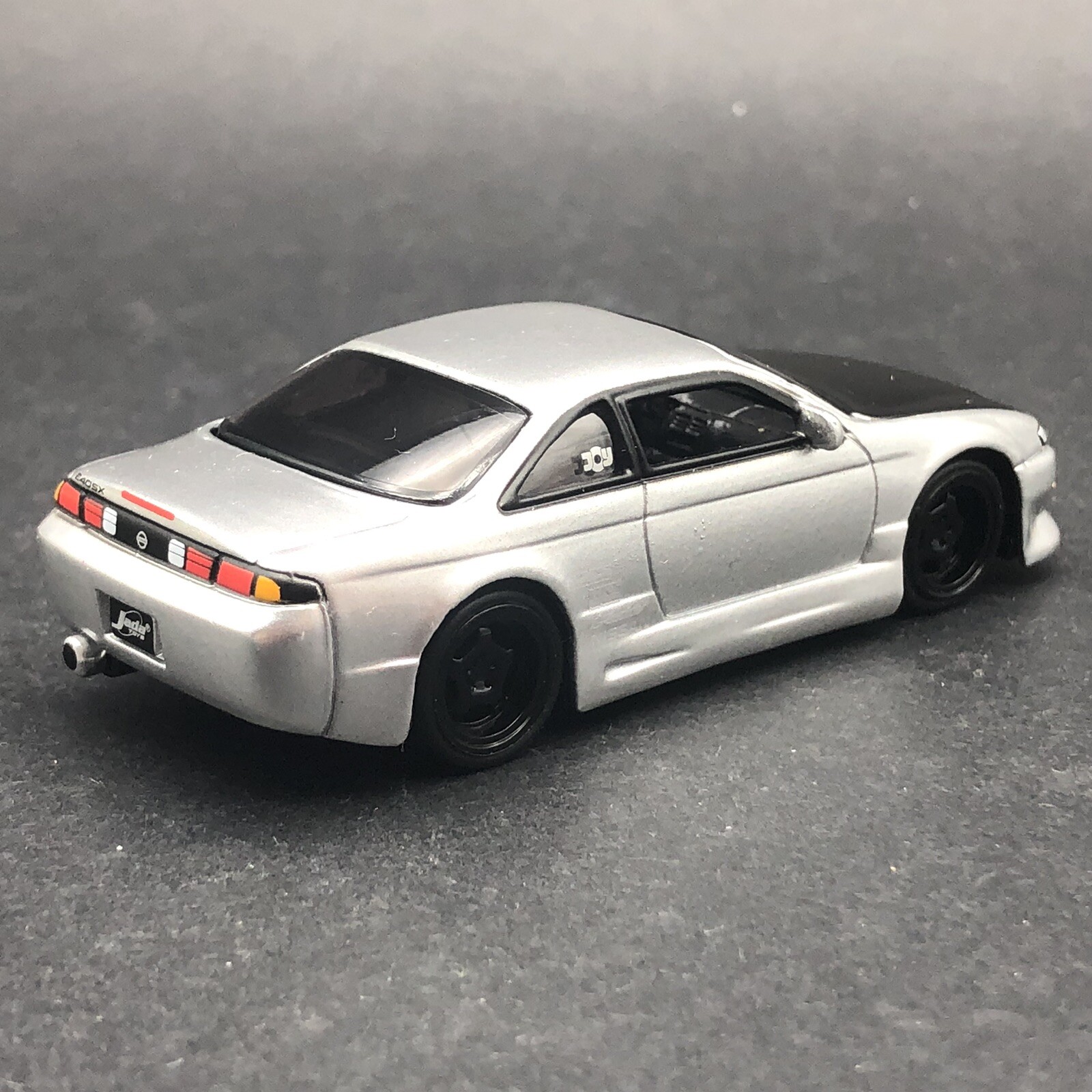 Jada Dub City 1998 ’98 Nissan 240SX S-14 Car Silver Diecast 1/64 Rubber Tires