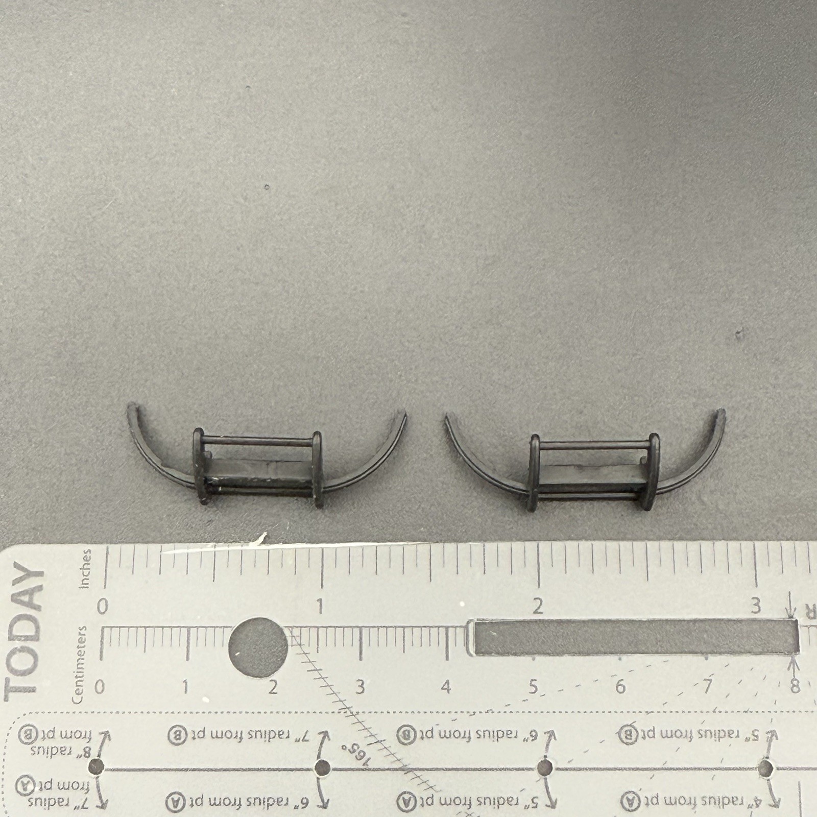 2 PACK 1/64 SUV Setina Wrap Around Push Bumper Pushbar Police Tahoe Explorer